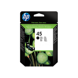 HP 51645AE, HP 45, Оригинальный струйный картридж HP, Большой, Черный for DeskJet 8xx/11xx/16xx, 42 ml, up to 830 pages, 5%. (51645AE)
