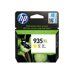 HP C2P26AE, HP 935XL, Оригинальный струйный картридж HP увеличенной емкости, Желтый for Officejet Pro 6230/6830, up to 825 pages. (C2P26AE)