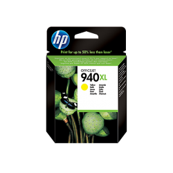 HP C4909AE, HP 940XL, Оригинальный струйный картридж HP увеличенной емкости, Желтый for Officejet Pro 8000, 16 ml, up to 1400 pages. (C4909AE)