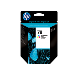 HP C6578D, HP 78, Оригинальный струйный картридж HP, Трехцветный for DJ930/950/970/1220/PS1215/1315/1280, 19 ml, up to 560 pages, 15%. (C6578D)