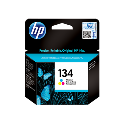 HP C9363HE, Трёхцветный струйный картридж HP 134 (C9363HE)