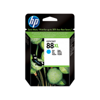 HP 88XL, Оригинальный струйный картридж HP увеличенной емкости, Голубой (C9391AE)