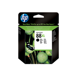 HP C9396AE, HP 88XL, Оригинальный струйный картридж HP увеличенной емкости, Черный (C9396AE)