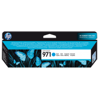 HP 971, Оригинальный струйный картридж HP, Голубой (CN622AE)
