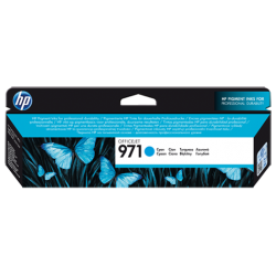 HP CN622AE, HP 971, Оригинальный струйный картридж HP, Голубой (CN622AE)