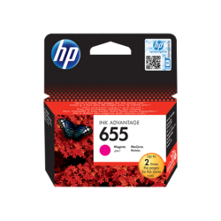 HP CZ111AE, HP 655, Оригинальный картридж HP Ink Advantage, Пурпурный for Deskjet Ink Advantage 3525/4615/4625/5525/6525, up to 600 pages. (CZ111AE)