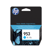 HP 953, Оригинальный струйный картридж HP, Голубой (F6U12AE)