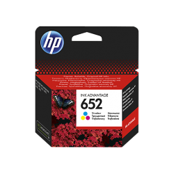 HP F6V24AE, HP 652, Оригинальный струйный картридж Ink Advantage, Трехцветный for DeskJet IA 1115/2135/3635/3835/4535/4675 up to 200 pages (F6V24AE)