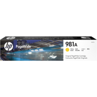 HP 981A, Оригинальный картридж HP PageWide, Желтый (J3M70A)