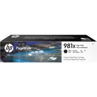 HP 981X, Оригинальный картридж HP PageWide увеличенной емкости, Черный (L0R12A)