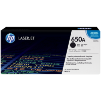 HP CE270A, Картридж с тонером HP 650A LaserJet, черный for Color LaserJet CP5525/M750, up to 13500 pages. 