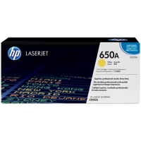 HP CE272A, Картридж с тонером HP 650A LaserJet, желтый for Color LaserJet CP5525/M750, up to 15000 pages.