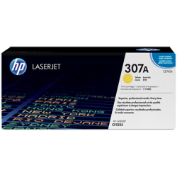 HP CE742A, HP 307A, Оригинальный лазерный картридж HP LaserJet, Желтый for Color LaserJet CP5225, up to 7300 pages. (CE742A)