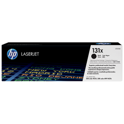 HP CF210X, HP 131X, Оригинальный лазерный картридж HP LaserJet увеличенной емкости, Черный for LaserJet Pro 200 M251/Pro 200 M276, up to 2400 pages. (CF210X)
