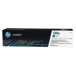 HP CF351A, HP 130A, оригинальный лазерный картридж HP LaserJet, голубой for Color LaserJet Pro M176n/M177fw, up to 1000 pages. (CF351A)