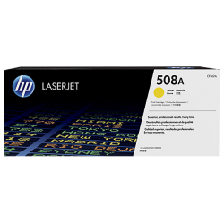 HP CF362A, HP 508A, Оригинальный лазерный картридж HP LaserJet, Желтый for Color LaserJet Enterprise M552/M553/M577, up to 5000 pages (CF362A)