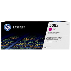 HP CF363X, HP 508X, Оригинальный лазерный картридж HP LaserJet увеличенной емкости, Пурпурный for Color LaserJet Enterprise M552/M553/M577, up to 12500 pages (CF363X)