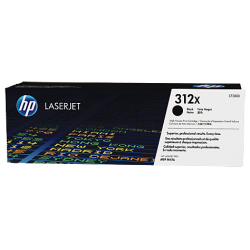 HP CF380X, HP 312X, Оригинальный лазерный картридж HP LaserJet увеличенной емкости, Черный (CF380X)
