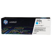 HP 312A, Оригинальный лазерный картридж HP LaserJet, Голубой for Color LaserJet Pro MFP M476, up to 2700 pages. (CF381A)