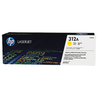 HP 312A, Оригинальный лазерный картридж HP LaserJet, Желтый for Color LaserJet Pro MFP M476, up to 2700 pages. (CF382A)