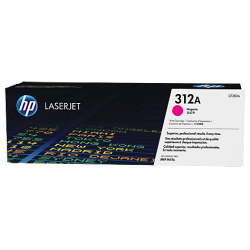 HP CF383A, HP 312A, Оригинальный лазерный картридж HP LaserJet, Пурпурный for Color LaserJet Pro MFP M476, up to 2700 pages. (CF383A)