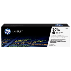 HP CF400X, HP 201X, Оригинальный лазерный картридж HP LaserJet увеличенной емкости, Черный for Color LaserJet Pro M252/MFP M277, up to 2800 pages (CF400X)