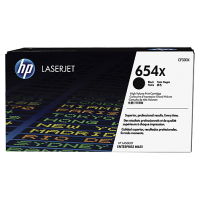 HP 654X, Оригинальный лазерный картридж HP LaserJet увеличенной емкости, Черный (CF330X)