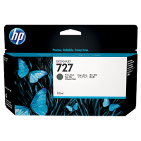 HP 727, Струйный картридж HP Designjet, 130 мл, Черный матовый for DesignJet T1500/T2500/T920, 130 ml. (B3P22A)