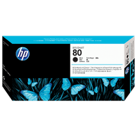 Чёрная печатная головка HP 80 с устройством очистки (C4820A)