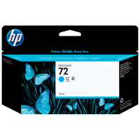 HP 72, Струйный картридж DesignJet, 130 мл, Голубой for Designjet T1100/Т1100ps/Т610, 130 ml. (C9371A)