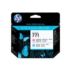 HP CE019A, HP 771, Печатающая головка HP Designjet, Светло-пурпурная/Светло-голубая (CE019A)