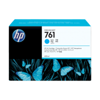 HP 761, Струйный картридж HP Designjet, 400 мл, Голубой (CM994A)