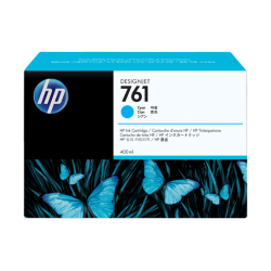 HP CM994A, HP 761, Струйный картридж HP Designjet, 400 мл, Голубой (CM994A)