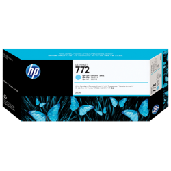 HP CN632A, HP 772, Струйный картридж DesignJet, 300 мл, Светло-голубой (CN632A)