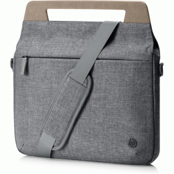 HP 1A214AA, Сумка для ноутбука Case HP RENEW 14 Grey BriefCase (for all hpcpq 10-14.0" Notebooks) cons