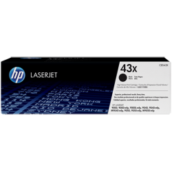 HP C8543X, Картридж с тонером HP 43X LaserJet, черный for LaserJet 9000/n/dn/mfp/9040/n/dn/9050/n/dn, up to 30000 pages.