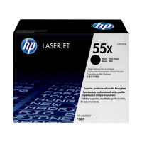 HP CE255X, Картридж с тонером HP 55X LaserJet, черный for Laser Jet P3015/Pro 500 MFP M521/MFP M525, up to 12500 pages.