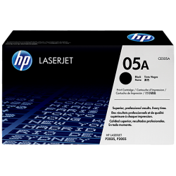 HP CE505A, HP 05A, Оригинальный лазерный картридж HP LaserJet, Черный for LaserJet P2035/P2055, up to 2300 pages. (CE505A)