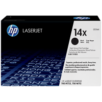 HP 14X, Оригинальный лазерный картридж HP LaserJet увеличенной емкости, Черный for LaserJet 700 M712/MFP M725, up to 17500 pages. (CF214X)