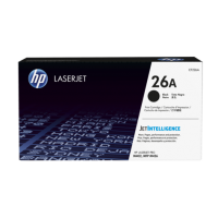 HP 26A, Оригинальный лазерный картридж HP LaserJet, Черный for LaserJet M426/M402, up to 3100 pages (CF226A)