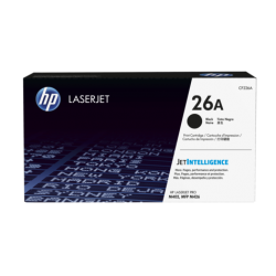 HP CF226A, HP 26A, Оригинальный лазерный картридж HP LaserJet, Черный for LaserJet M426/M402, up to 3100 pages (CF226A)