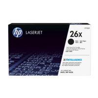 HP 26X, Оригинальный лазерный картридж LaserJet увеличенной емкости, Черный for LaserJet M426/M402, up to 9000 pages (CF226X)