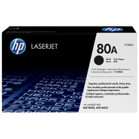 HP 80A, Оригинальный лазерный картридж HP LaserJet, Черный for LaserJet Pro 400 M401/M425, up to 2700 pages. (CF280A)