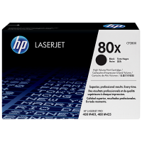 HP CF280X, Черный картридж HP 80X LaserJet с тонером for LaserJet Pro 400 M401/M425, up to 6900 pages.