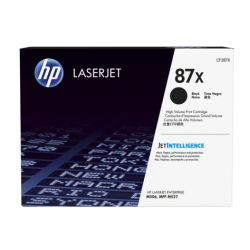 HP CF287X, HP 87X, Оригинальный лазерный картридж HP LaserJet увеличенной емкости, Черный for LaserJet M501/M506/M527, up to 18000 pages (CF287X)