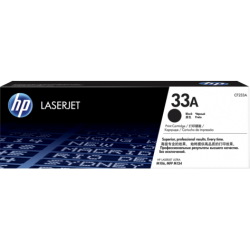 HP CF233A, HP 33A, Оригинальный лазерный картридж HP LaserJet, Черный for M106/M134, 2300 pages (CF233A)