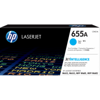 HP LaserJet 655A, Оригинальный лазерный картридж, голубой for Color LaserJet M652/M653/M681/M682, up to 10500 pages (CF451A)