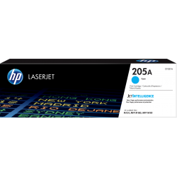 HP CF531A, Оригинальный картридж HP LaserJet 205A, голубой for M180n/M181fw, up pages 900 pages (CF531A)