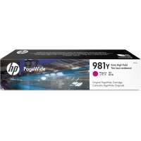 HP 981Y, Оригинальный картридж HP PageWide увеличенной емкости, Пурпурный (L0R14A)