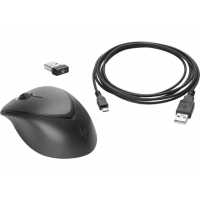 HP 1JR31AA, Беспроводная мышь Mouse HP Wireless Premium Mouse (Black)